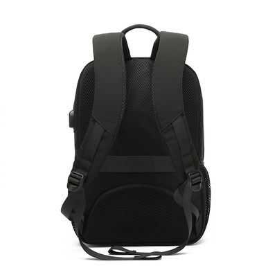 Mochila portátil de viaje delgada y duradera, mochila de negocios con puerto de carga USB