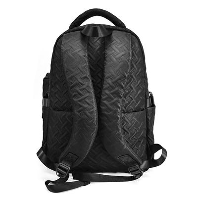 Mochila escolar impermeable de poliéster con estuche de lápiz de 17,5 pulgadas OEM