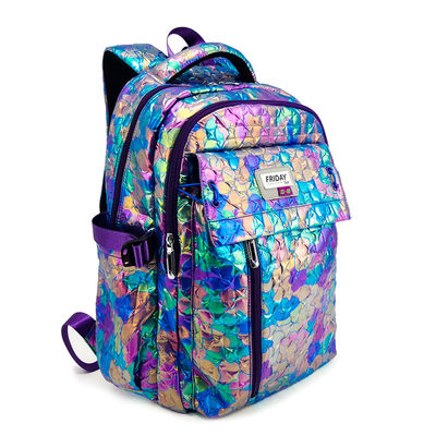 17.5 pulgadas bolsas escolares de nylon mochila resistente al agua con caja de lápiz