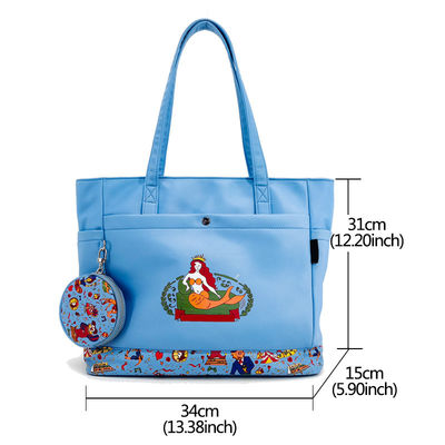 Bolso de bolso de mujer de impresión digital.