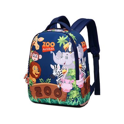 Bolsa de mochila azul para niños con impresión Arlikar