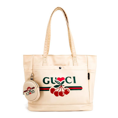 Canvas Digtal Impresión Crossbody Tote Bolso de mano con bolsa de monedas