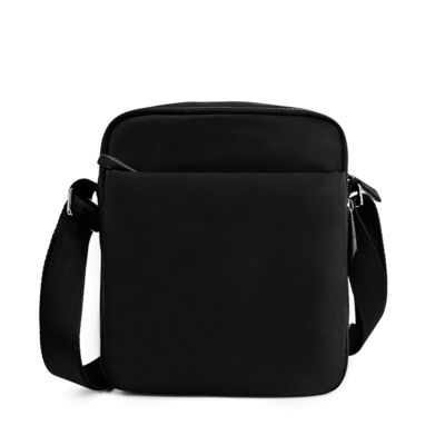 Bolso de viaje pequeño negro de cuerpo cruzado perpendicular con mango largo OEM