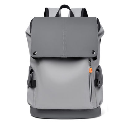 Mochila portátil de negocios impermeable personalizada con material de poliéster inverso