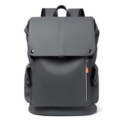 Mochila portátil de negocios impermeable personalizada con material de poliéster inverso