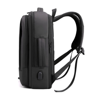 Unisex bolso portátil mochilas cierre con cremallera con correa ajustable