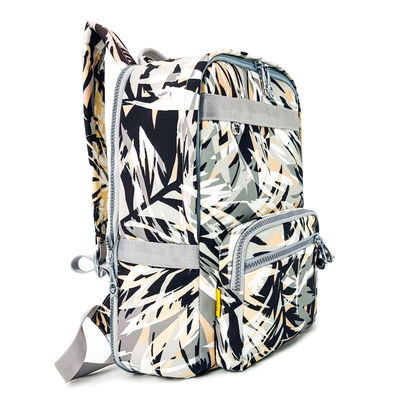 Mochilas de poliéster con revestimiento de mini nylon a prueba de agua con correas ajustables