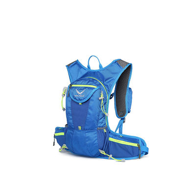 Mochila de bicicleta ligera y transpirable, a prueba de agua con 6 bolsillos