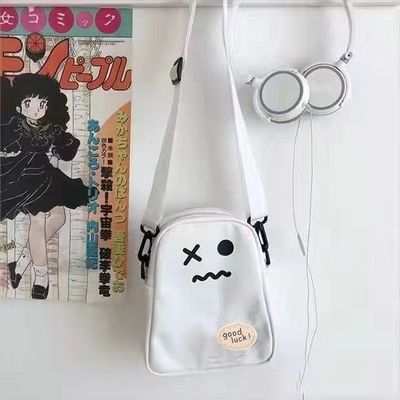 Mujeres Caritas Bolsas de hombro de cuerpo cruzado Color negro con correa ajustable