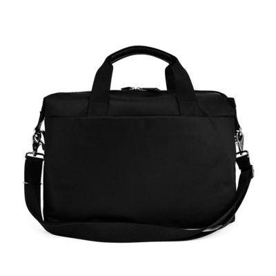 Bolso de bolsillo de nylon negro personalizado resistente al agua polivalente