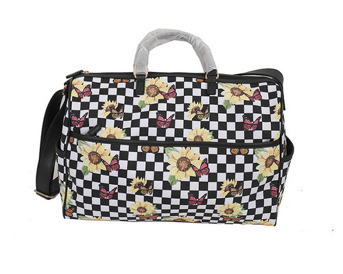 Bolso de tela de nylon resistente al agua con correa y mango ajustables