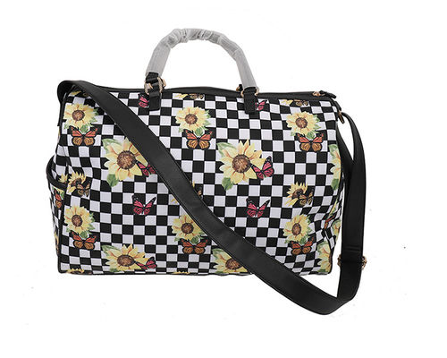 Bolso de tela de nylon resistente al agua con correa y mango ajustables