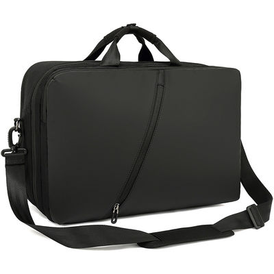 Bolsa de ordenador unisex mochilas, mochila de portátil negro resistente al agua