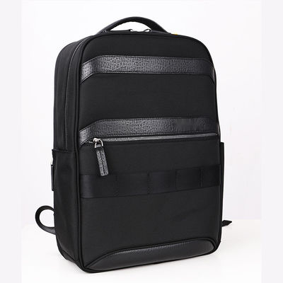 Bolsa de mochila multiuso con 3 bolsillos con cremallera mental revestida con poliéster 230D