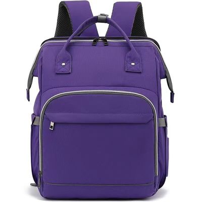 Mochila de microfibra de Oxford con cierre de cremallera