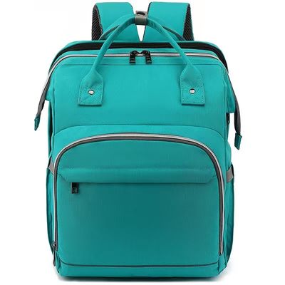 Material de revestimiento de poliéster Bolsa de bolso Mochila Verde Para todas las estaciones