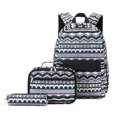 Mochila de mujer suave de nylon duradera con 2 compartimientos principales