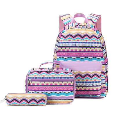 Mochila de mujer suave de nylon duradera con 2 compartimientos principales