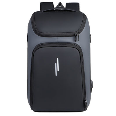 Sin logotipo de los productos listos Negro mochila portátil compleja y lujosa mochila