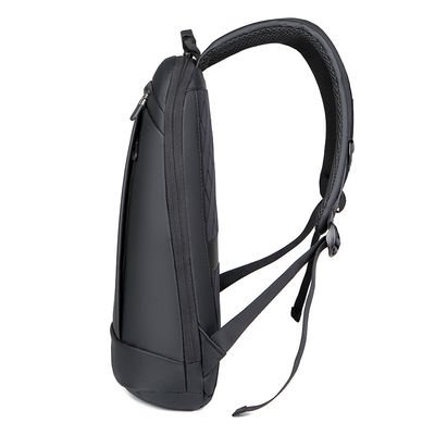 15.6 pulgadas negro sin logotipo mochila portátil única EVA acolchado de vuelta