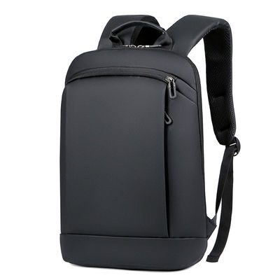15.6 pulgadas negro sin logotipo mochila portátil única EVA acolchado de vuelta