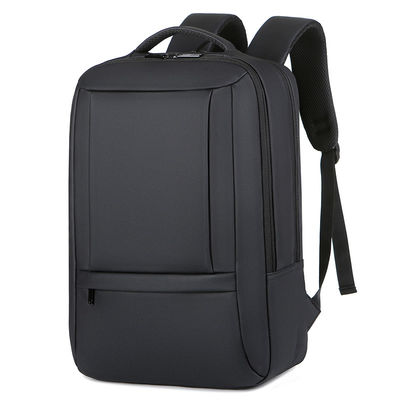 15.6&quot;Tejido impermeable Negro Mochila portátil Bolsa lista Logotipo de servicio