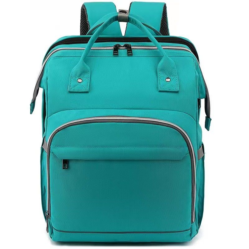 Material de revestimiento de poliéster Bolsa de bolso Mochila Verde Para todas las estaciones