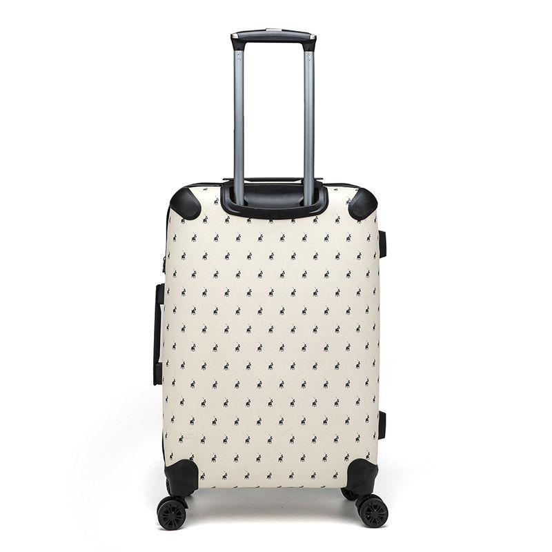 Automóvil de equipaje del aeropuerto OEM con color negro de plástico 8 ruedas PU PP